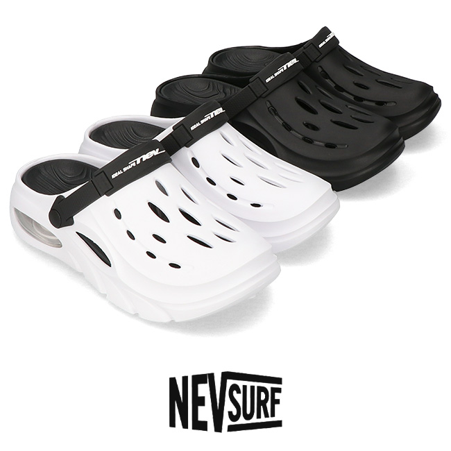 nicety Air　クッションサンダル NEV SURF（ネブサーフ） サンダル メンズ サボサンダル 軽量 エアー