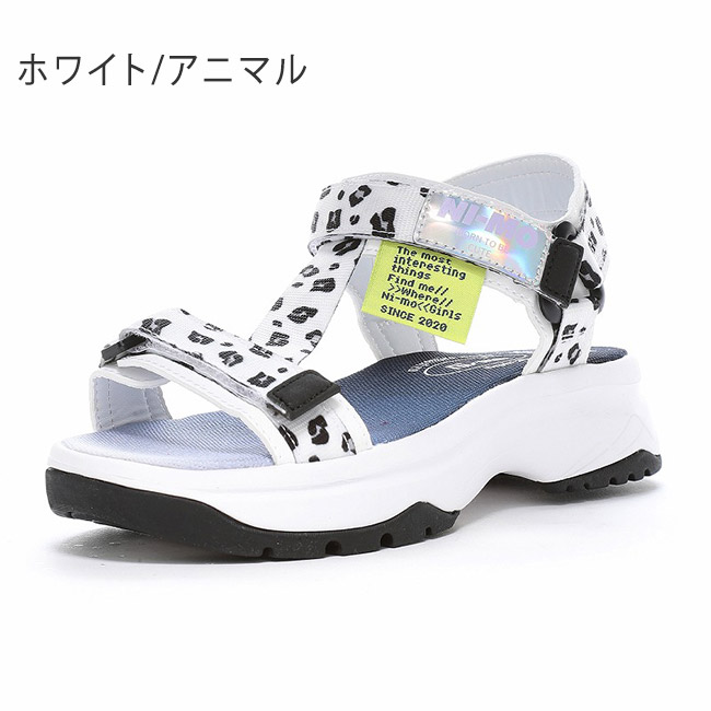 Ni-mo ムーンスター ニーモ サンダル キッズ 厚底 女の子 歩き