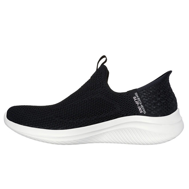 新品26.5cm(26cm相当)スケッチャーズ 黒 レディーススリッポン SKECHERS スケッチャーズ レディース スリップインズ スニーカー