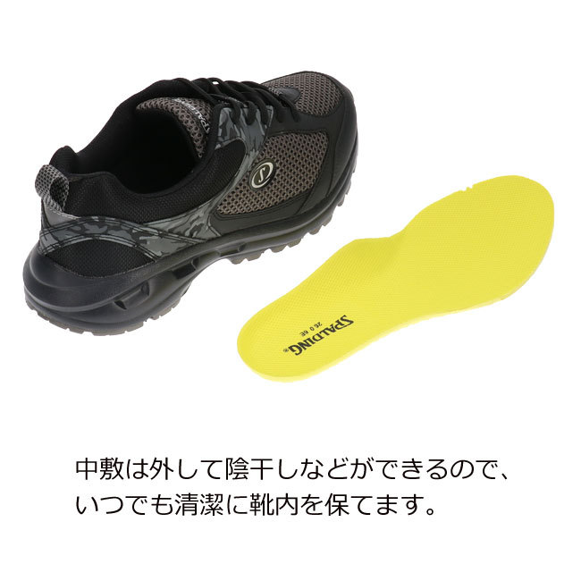 SPALDING スポルディング アキレス スニーカー メンズ ブラック