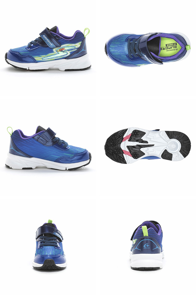 MoonStar（ムーンスター） スニーカー キッズ 男の子 3E 幅広 走り