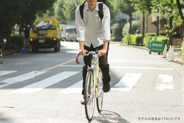 クラシックな外見のハブ 自転車