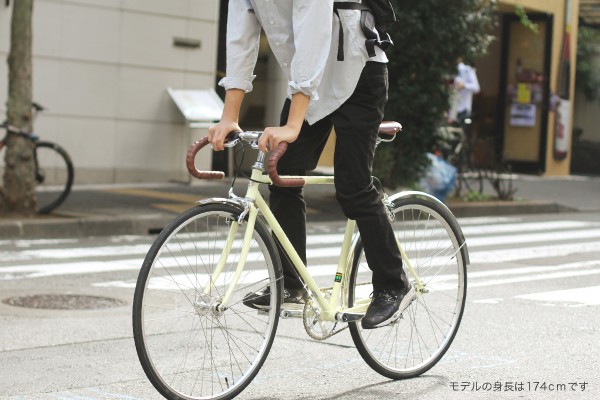 クラシックな外見のハブ 自転車