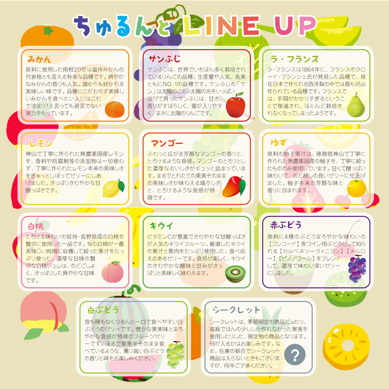 【クール便】全部食べたい！フルーツ大好きセット！ nomujelly_txt-1.jpg
