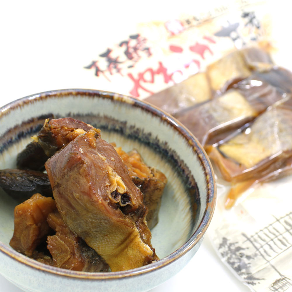 棒鱈 甘露煮 棒たら甘露煮 カット 0g ぼう鱈 魚 甘露煮 棒たら煮 骨まで食べれる やわらか甘煮