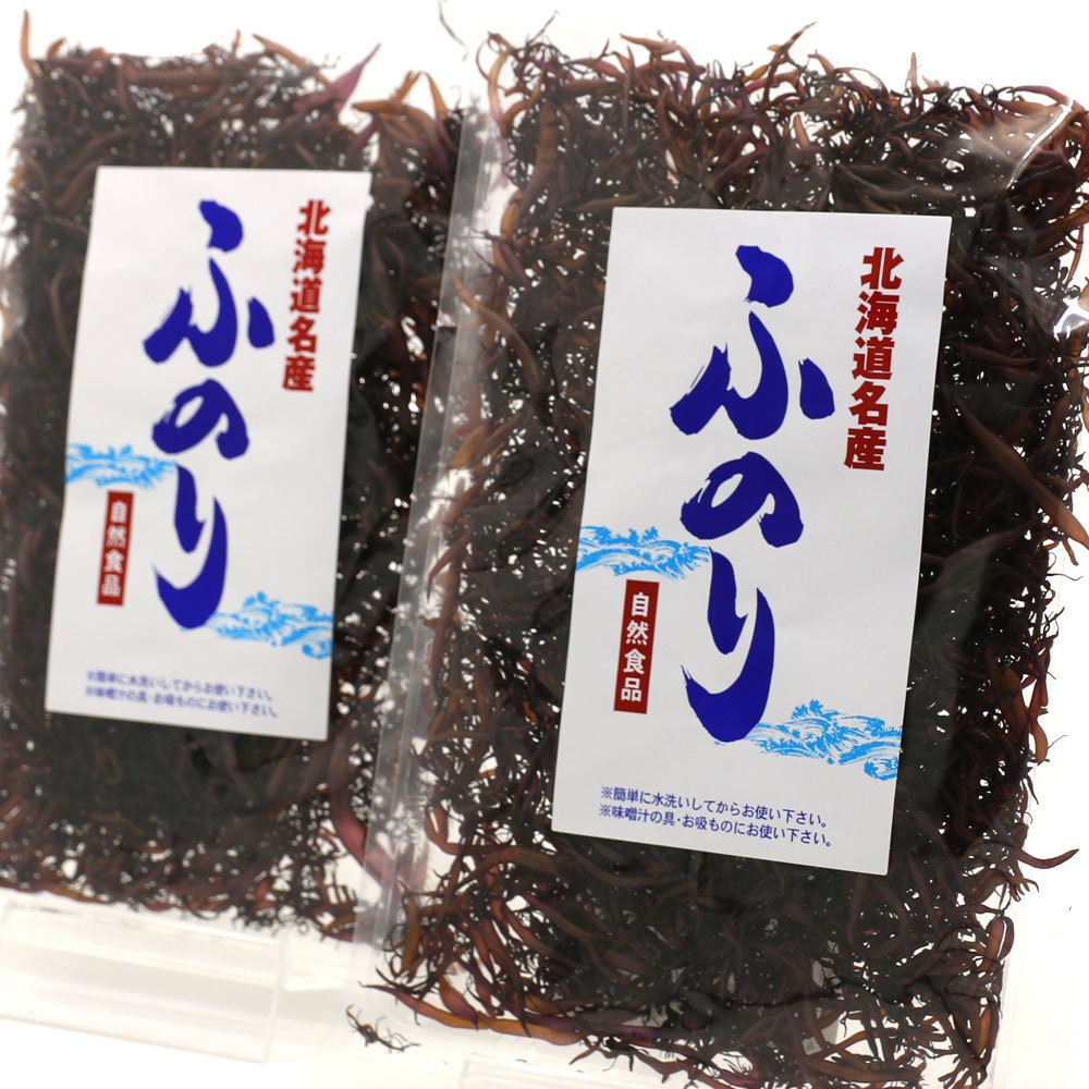 ふのり 国産 北海道産 天然ふのり 50g ( 25g×2袋 セット ) 海藻 乾燥 函館えさん昆布の会 :hunori2p:函館えさん昆布の会 -  通販 - Yahoo!ショッピング