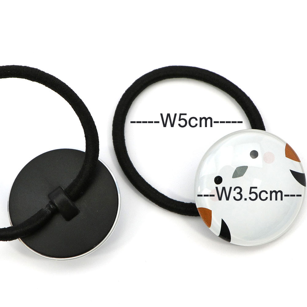 きながにシマエナガ ヘアゴム おしゃれ 2個セット かわいい (EL