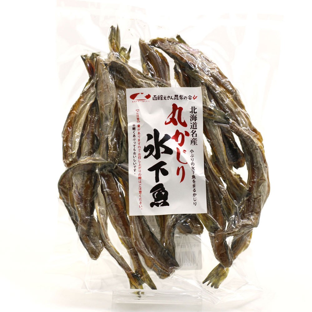 こまい 氷下魚 (小) 丸かじり コマイ 100g お試しサイズ 北海道産 小ぶりの 干しこまい 珍味 かんかい 氷下魚 干物 メール便 送料無料  ポイント消化 :marukajiri100:函館えさん昆布の会 - 通販 - Yahoo!ショッピング