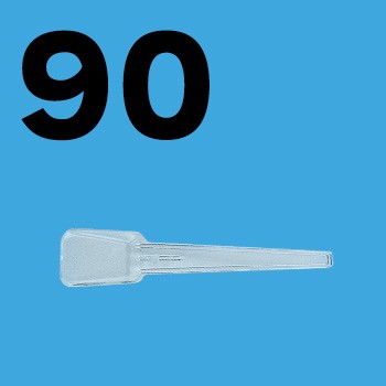 使い捨て）アイススプーン120 黒 バラ 100本入/100本入（K05