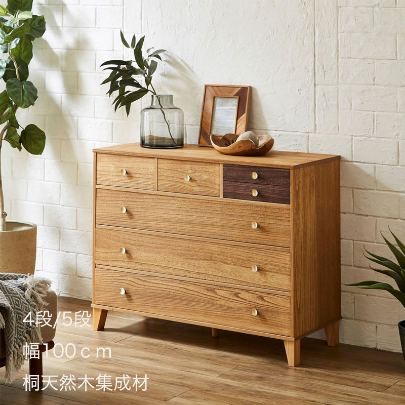 【未使用保管 / 金具美品】総桐 和箪笥 チェスト 時代箪笥風 桐タンス 錺金具 整理箪笥 収納家具 時代づくり エイジング加工 幅90㎝ E1EX0311 楽天市場】【Jidai】時代シリーズ 桐民芸箪笥5段 ブラウン色 幅99.5 高