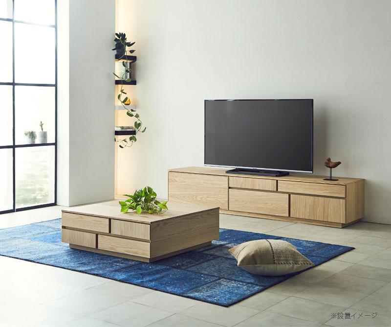 1/15まで【定価11万円】アトリⅡ センターテーブル 幅80cm 引出付 アトリⅡ センターテーブル 幅80cm 引出付 国産 ウォールナット