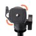 【アウトレット 訳あり特価】Velbon(ベルボン) スタンド型一脚 ポールポッド ライト フリー 4907990420046 4段/1段 関連画像4