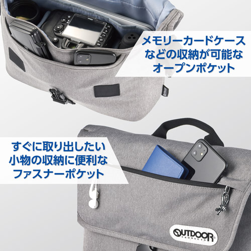 OUTDOOR PRODUCTS（アウトドアプロダクツ） カメラバッグ カメラ