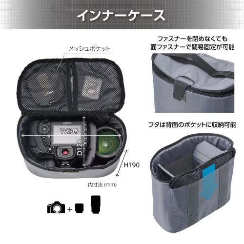 LUXXe（ラグゼ） グリッド トートバッグ M カメラバッグ