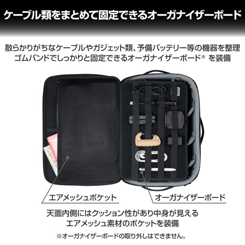 【アウトレット 訳あり特価】ハクバ プラスシェル マルチコンテナ 13L ブラック SP-MC13LBK 4977187208672 関連画像5