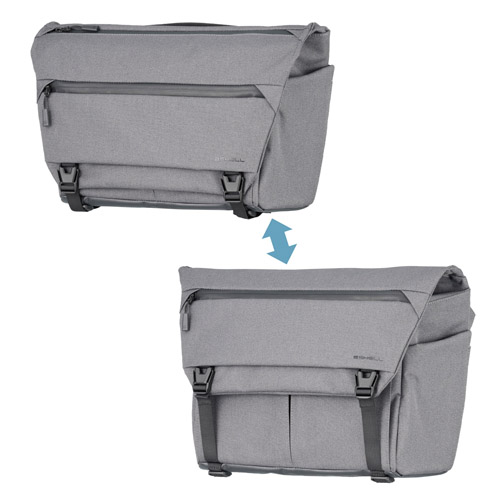 ハクバ プラスシェル シティ メッセンジャー8 G05 カメラバッグ グレー SP-CT05MS8GY 4977187208993 ショルダーバッグ カメラショルダー 関連画像3