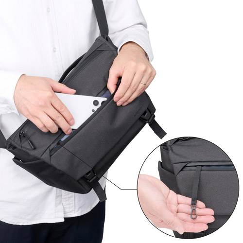 ハクバ プラスシェル シティ メッセンジャー5 G05 カメラバッグ ブラック SP-CT05MS5BK 4977187209020 ショルダーバッグ カメラショルダー 関連画像4