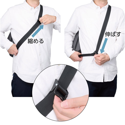 ハクバ プラスシェル シティ スリング4 G05 カメラバッグ ブラック SP-CT05SL4BK 4977187209044 ショルダーバッグ カメラショルダー 関連画像3