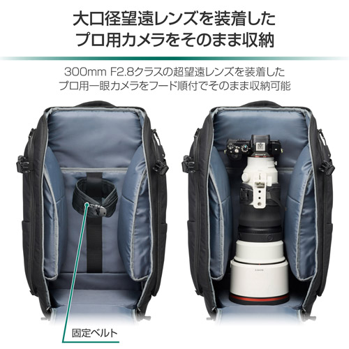 ハクバ GW-STANDARD リッジ レンズバックパック 19 カメラバッグ SGWSR-LBP19 4977187209068 カメラリュック 関連画像1