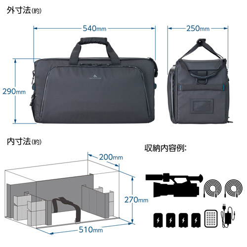 ハクバ GW-ADVANCE タンク カムショルダーバッグ 27 カメラバッグ ブラック SGWATK-CSB27 4977187209327_16