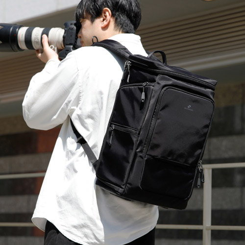 ハクバ GW-STANDARD ブロス バックパック 18  SGWSB-BP18BK 4977187209785 カメラバッグ おしゃれの画像