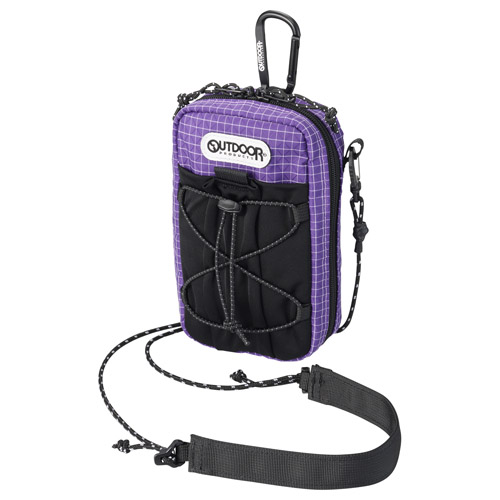 OUTDOOR PRODUCTS（アウトドアプロダクツ） スマートフォンポーチ 07 パープル ODPPO7PU 4977187209877 | 