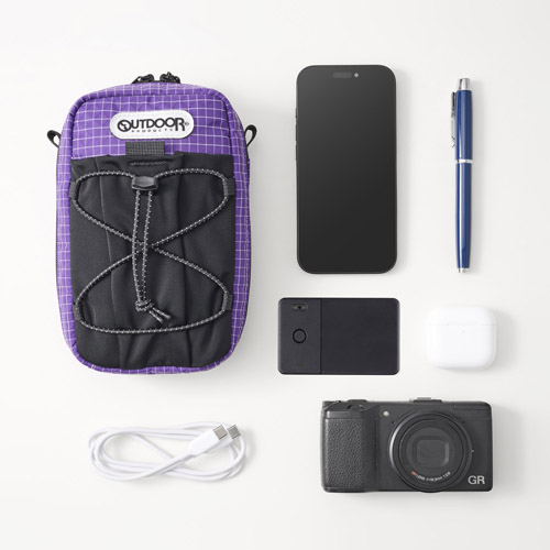 OUTDOOR PRODUCTS（アウトドアプロダクツ） スマートフォンポーチ 07 パープル ODPPO7PU 4977187209877 |  | 09