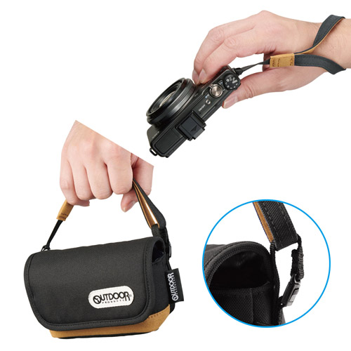 OUTDOOR PRODUCTS（アウトドアプロダクツ） カメラポーチ 05 ブラック