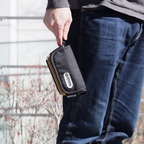 OUTDOOR PRODUCTS（アウトドアプロダクツ） カメラポーチ 05 ブラック