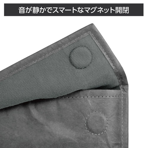 ハクバ プラスシェル エンベロープ ラップトップスリーブ ヨコ型 16インチ ディープグレー SP-ELLS16HDG 4977187291544 |  | 04