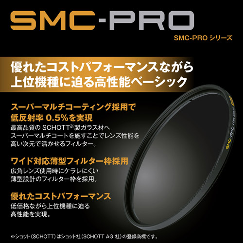 ハクバ SMC-PRO レンズガード 72mm CF-SMCPRLG72 4977187440669 HAKUBA