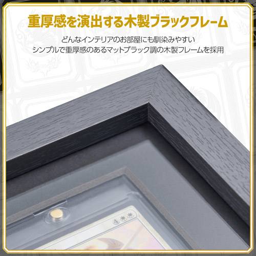 ハクバ トレーディングカード額 TCG-01(マグネットローダー35ptサイズ×9枚用) ブラック FWTCG-01 4977187492248 額縁 関連画像4