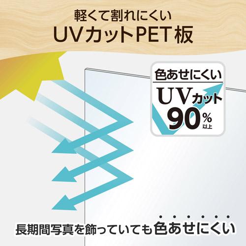 ハクバ 木製額縁 PIXRIA+(ピクスリア プラス) A3ノビ/A3サイズ ナチュラル FWPXP-NTA3N 4977187510423 関連画像5