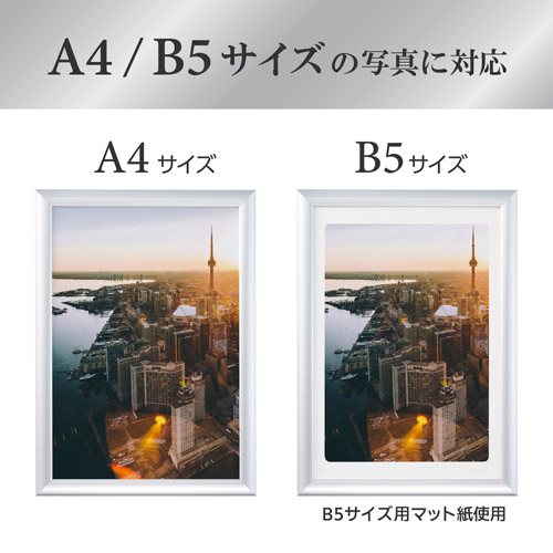 ハクバ アルミ額縁 PEORIA+(ペオリア ...の詳細画像1