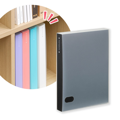 ハクバ フォトアルバム ビュートクリア 2Lサイズ 160枚収納 ブラック ABTC-2L160BK 4977187536416 プレゼント 写真 |  | 04