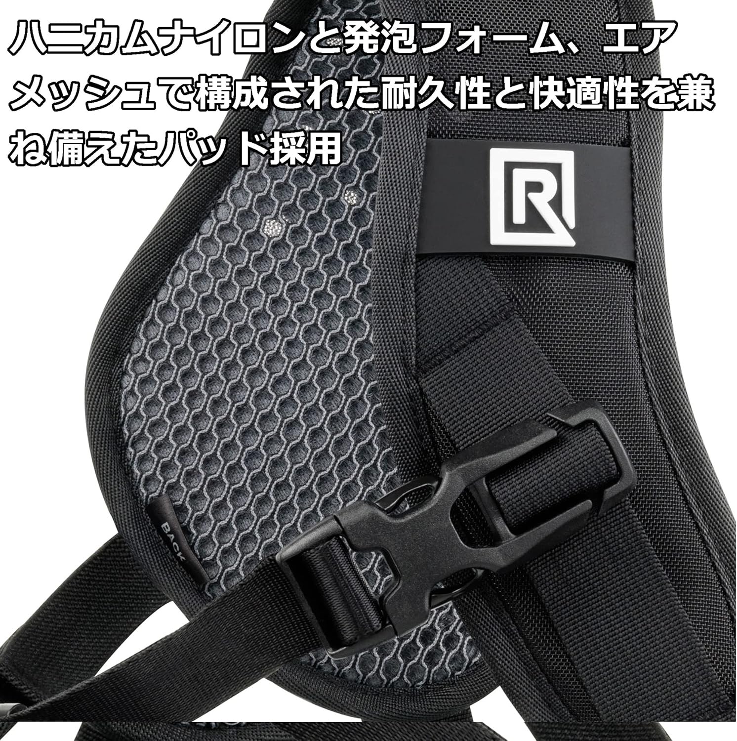 新品未使用✩レッキス＆シルバーフォックス✩留め具有り✩ブラック✩ファーショール BLACKRAPID スポーツレフト ブリーズ 361006 0810125020643