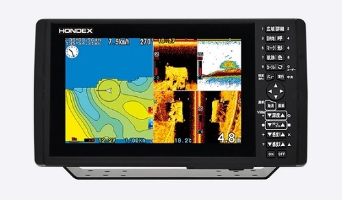 Amazon | ホンデックス(HONDEX) 5型ワイド液晶ポータブル魚探 HE