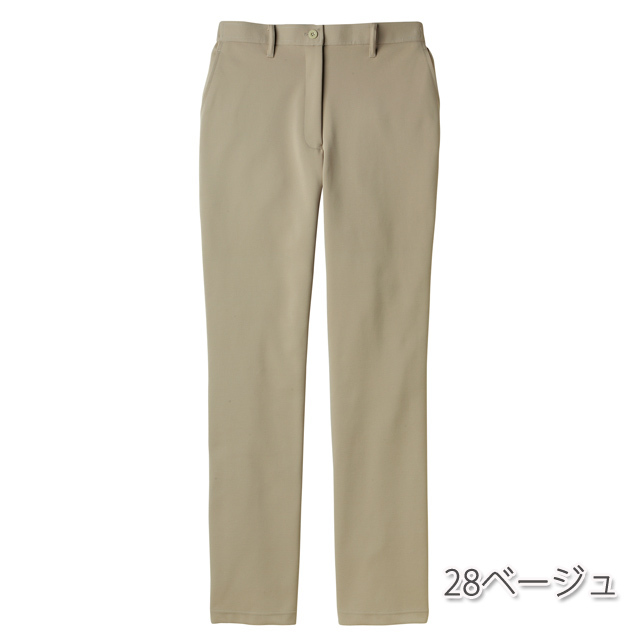 CR584 トンボ キラク 介護ウェア レディス パンツ 女性用 ストレッチ 動きやすい ジャージ 医療用 病院 医院 施設 受付 事務 工業洗濯 制服 ユニフォーム｜hakuinet｜03