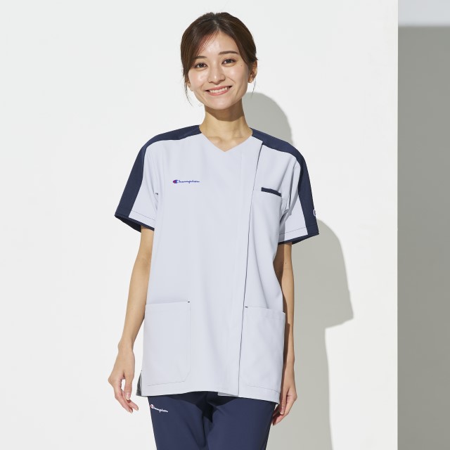 Champion チャンピオン 白衣 ファスナ...の詳細画像1