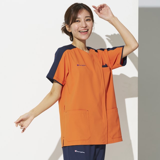 Champion チャンピオン 白衣 ファスナ...の詳細画像4
