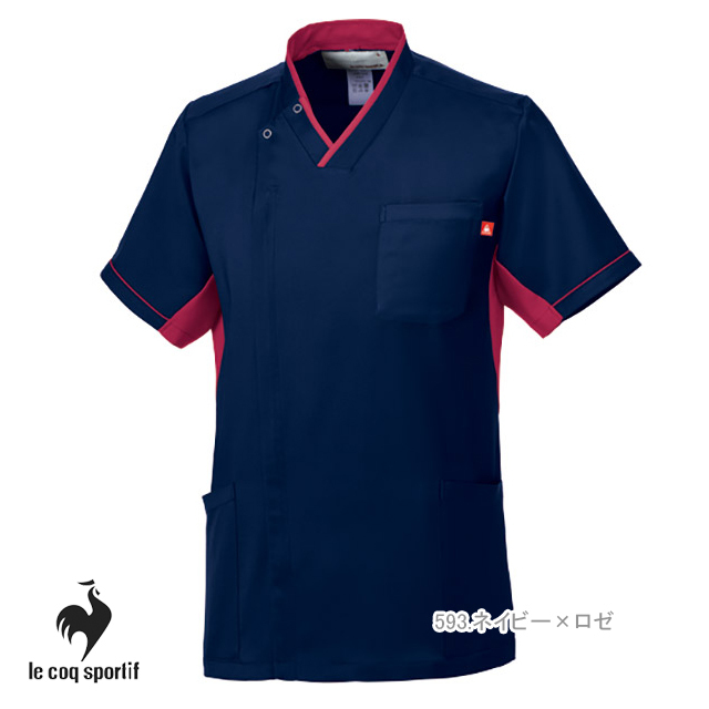 le coq sportif（ルコックスポルティフ） UQM1534 ルコック スクラブ