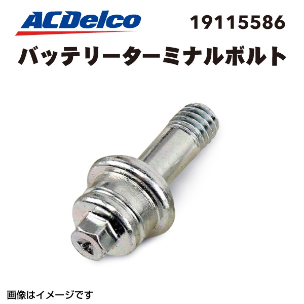 ACデルコ バッテリー ターミナルボルト 43mm x 8mm 19115586 アメ車 サイドターミナル : 19115586--0 :  ハクライショップ - 通販 - Yahoo!ショッピング