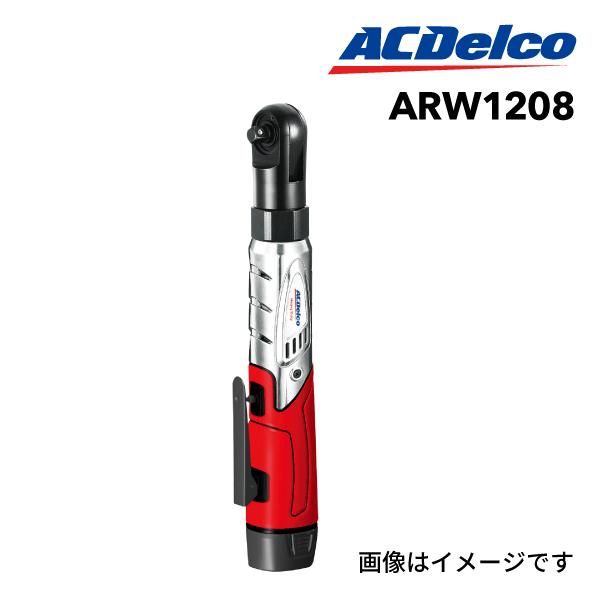 ARW1208-ADC12JP07-C15 ACデルコ ツール ACDELCO 3/8 電動ラチェットレンチLとバッテリー充電器   送料無料｜hakuraishop