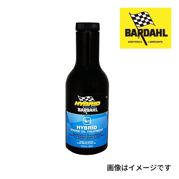 BARDAHL オイル添加剤 HYBRID Engine Oil Treatment 容量 355ml (BAR-2023-3) 送料無料｜hakuraishop