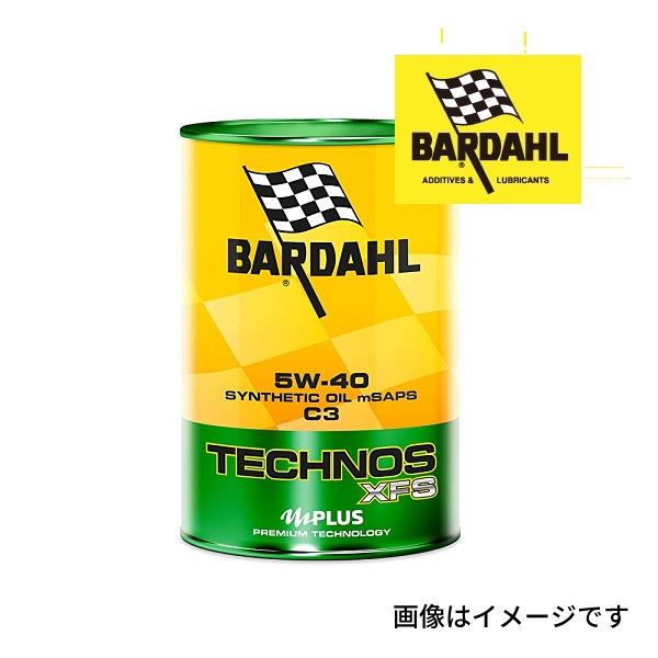 BARDAHL TECHNOS XFS 5W-40 �v���~�A���t���V���Z�e�B�b�N �e�� 1L (BAR-2023-38)