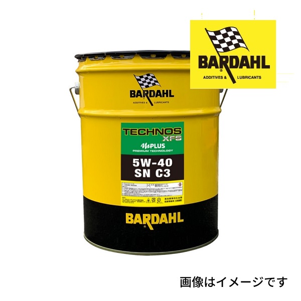 BARDAHL エンジンオイル TECHNOS XFS 5W 40 プレミアムフルシンセティック 容量 20L (BAR 2023 39) 送料無料 :BAR 2023 39 0:ハクライショップ