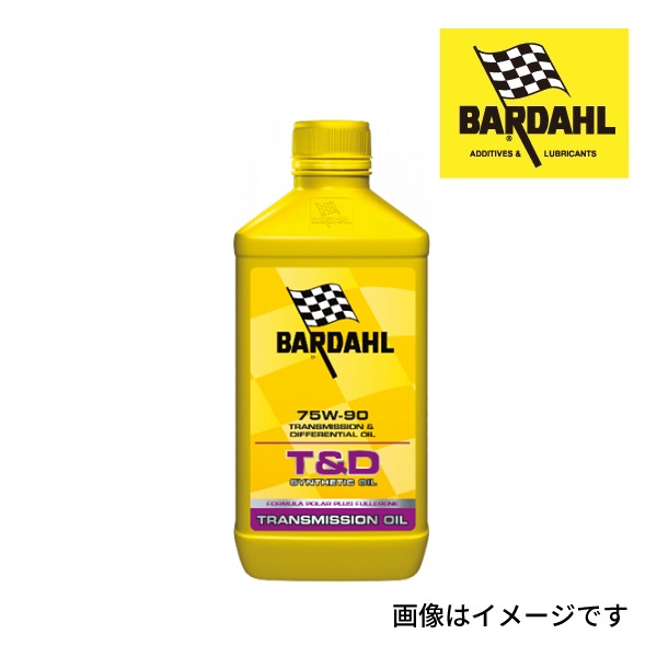 BARDAHL T&amp;D OIL 75W-90 �V���Z�e�B�b�N �e�� 1L (BAR-2023-44)