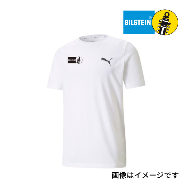 BIL-W58866-M BILSTEIN ビルシュタイン オリジナル PUMA プーマ製 Tシャツ 半袖 ホワイト M 送料無料