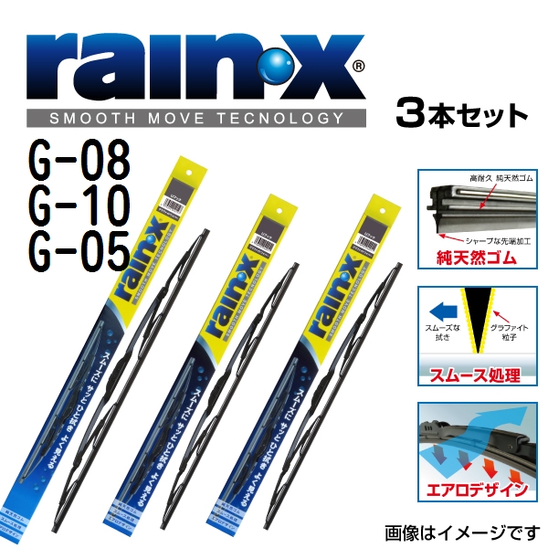 RAINX �O���t�@�C�g ���C�p�[�u���[�h  �R�{�g G-08 G-10 G-05 500mm 550mm 425mm