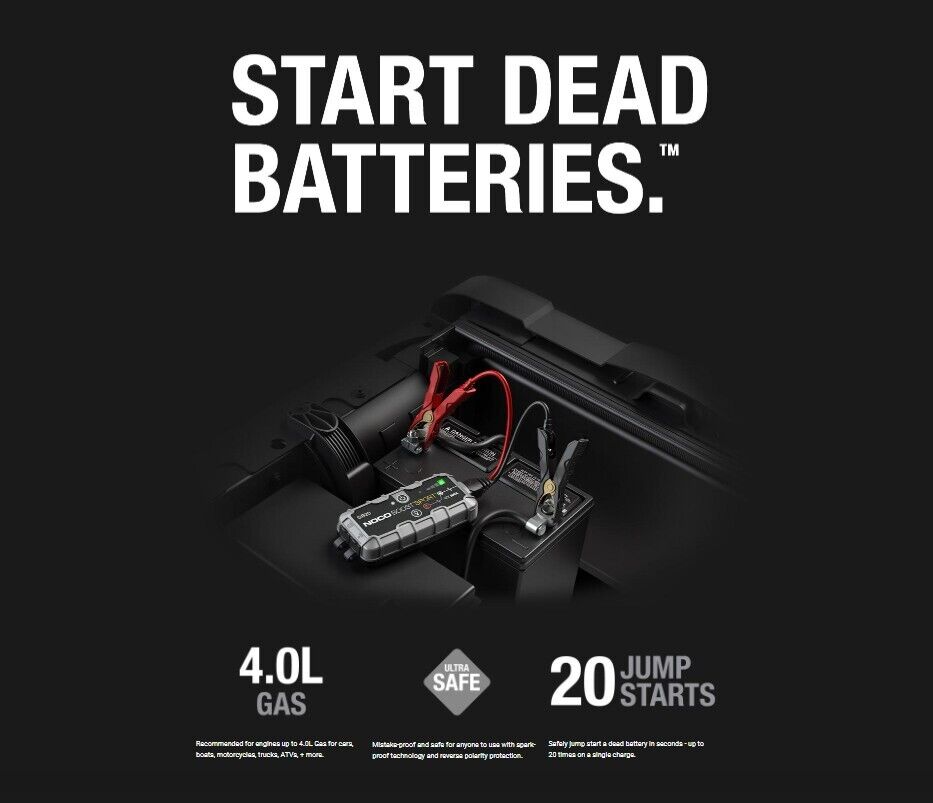 NOCO（ノコ） GB20 NOCO BOOST PLUS ブースターパック ジャンプ